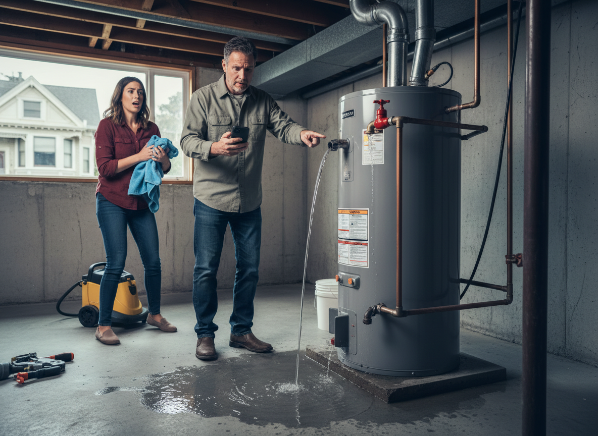 Water Heater Leak Repair: What San Francisco Homeowners Should Do First