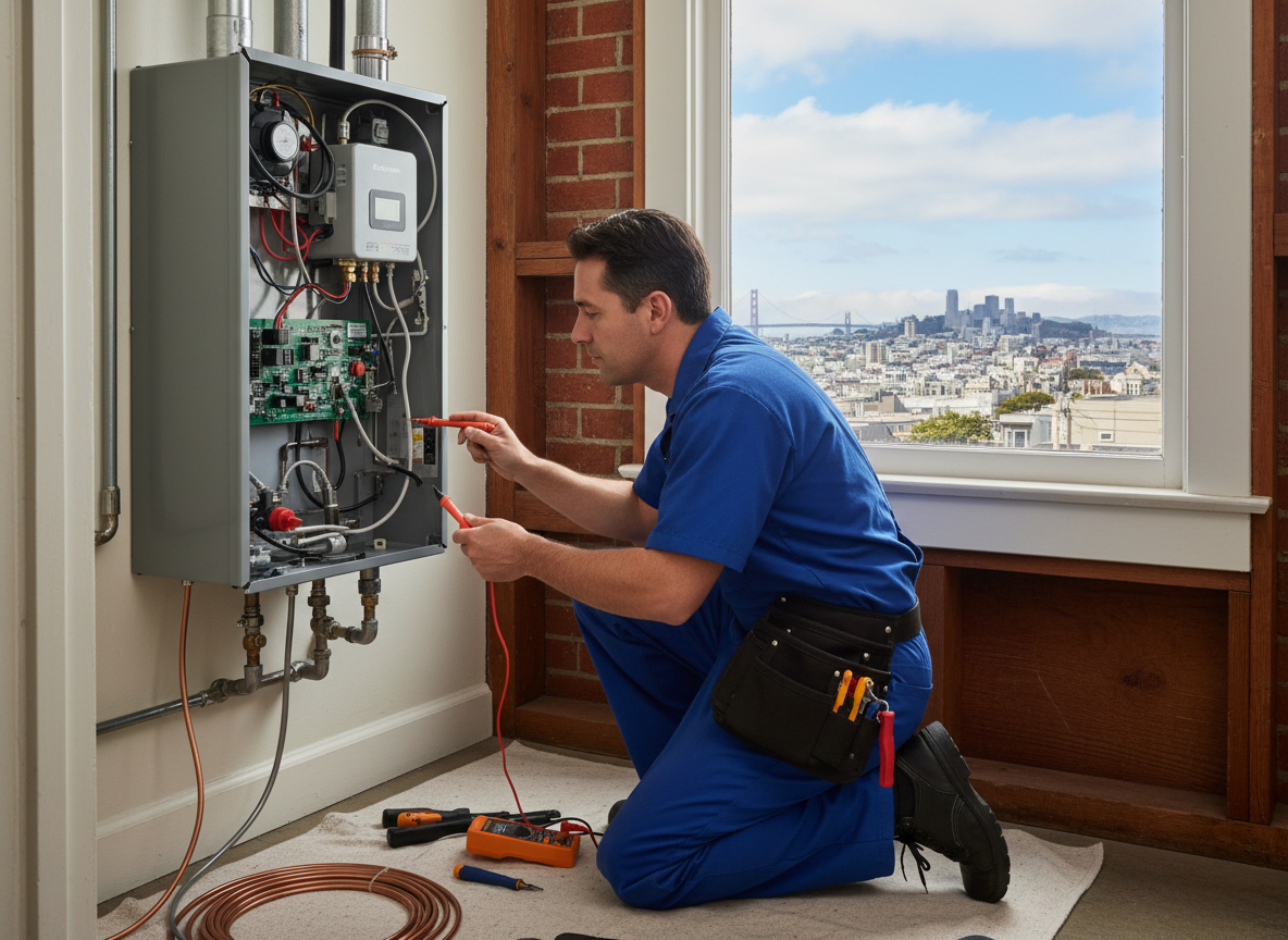 water heater repair in North Beach